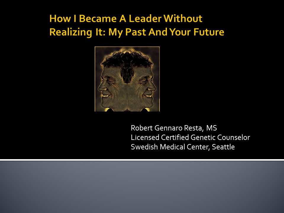 Link to Lecture by Robert Resta, MS