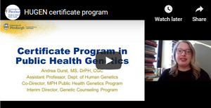 Certificate video