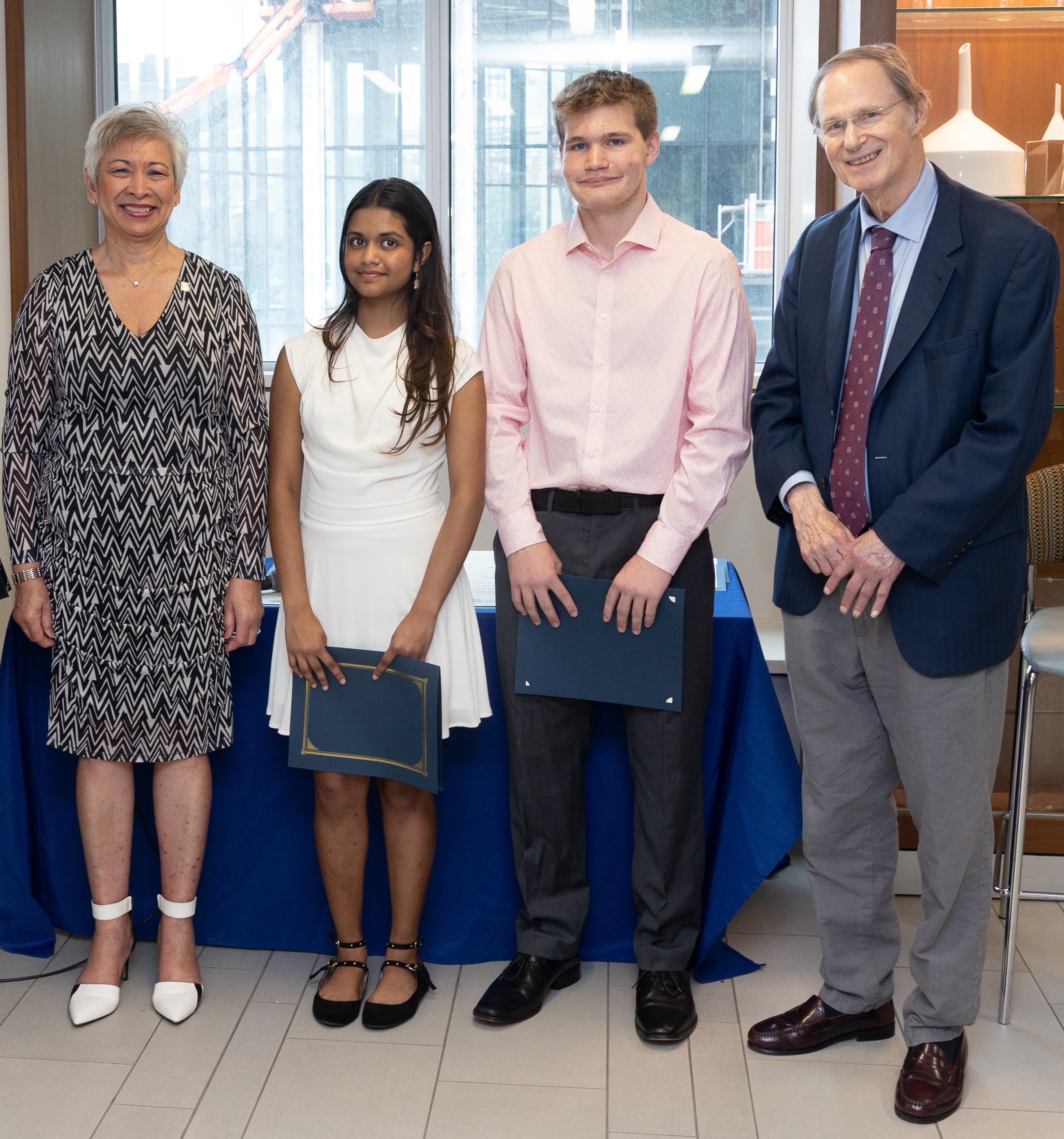 Maureen Lichtveld, Hritika Basu, Milo Rent and David Ehrenwerth