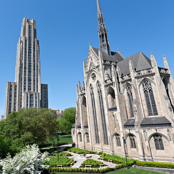 Cathedral of Learning and Heinz Chapel