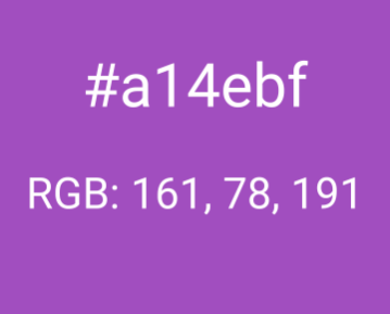 #a14ebf, RGB: 161, 78, 191