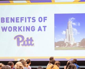 Benefits of Working at Pitt slide