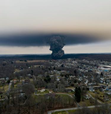 East Palestine train derailment 