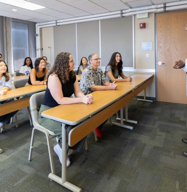 Students in classroom