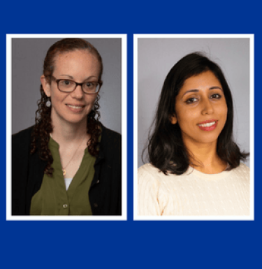 Hoffman and Tripathi headshots