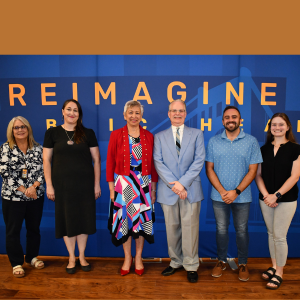 dean with some of the staff committee