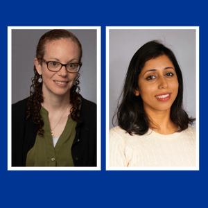 Hoffman and Tripathi headshots